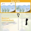 IRONMAX Lake Rake, 36’’ Folding Aluminum Aquatic Weed Rake Weed