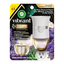 AIR WICK® SCENTED OIL - Kit - 1+1 Pulse Vibrant™ - Lavender and Waterlily 23.9 mL