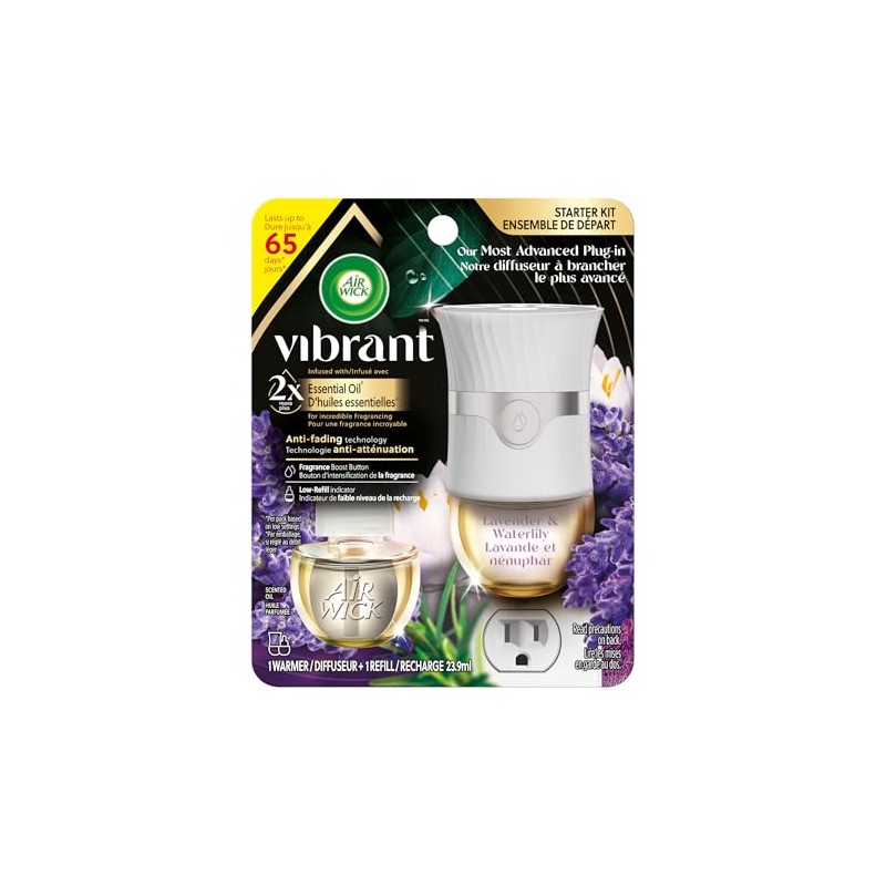 AIR WICK® SCENTED OIL - Kit - 1+1 Pulse Vibrant™