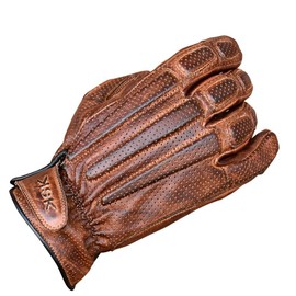 KSK Hawk Summer Gloves Motorcycle Scooter Brown Size XL (21-22 cm)
