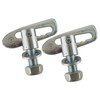 2 x M12 Threaded Antiluce 19mm Nut Bolt Fasteners Tailgate