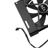 Glvvexa 5.5"(140mm) 12V RV Fridge Ventilation Cooling Fan for Fridge