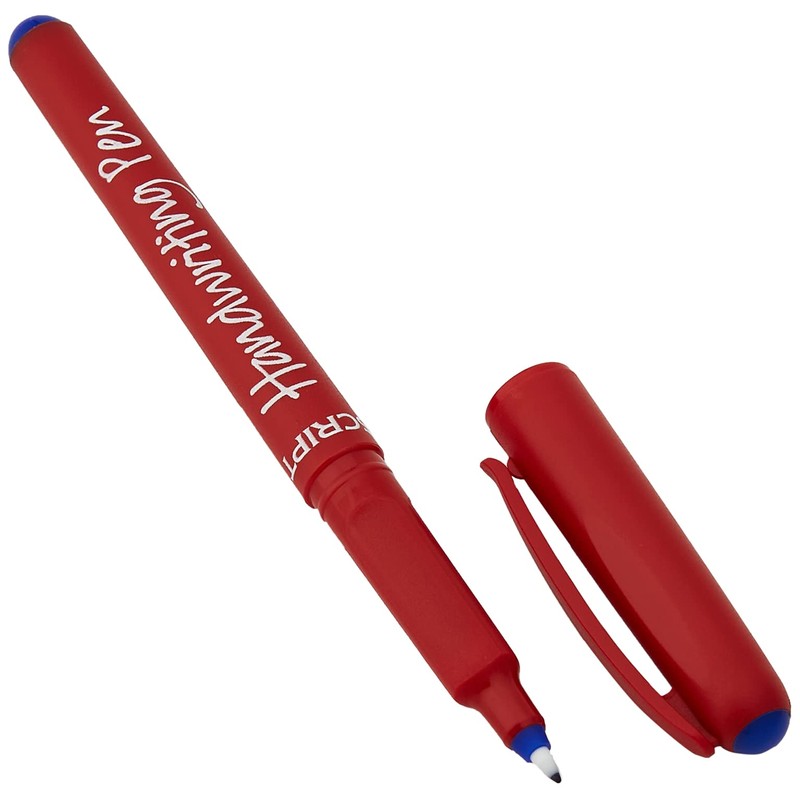 MANUSCRIPT Handwriting Pens - pack of 3 handwriting pens, Blue