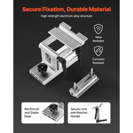 VEVOR Bench Grinder Tool Rest, Adjustable Replacement Tool Rest Sharpening Jig for 6" or 8" Bench Grinder - with Flat Miter Slide for 0-2.5 inch Wide Blades and Chisels