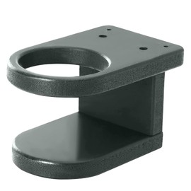 ABCPATIO Sturdy Cup Holder for Adirondack Chair, Easy-add Cup Holder Attachment fit for Outdoor Furniture(1,Deep Gray)