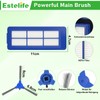 Estelife Pack of 14 Side Brushes and Filters for Eufy