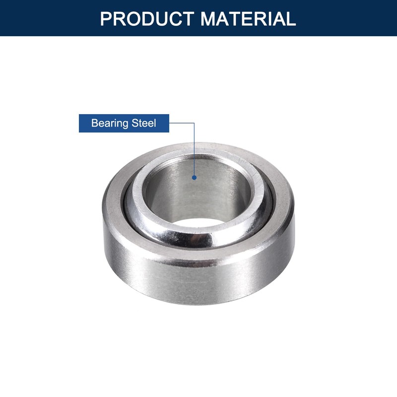 HiPicco GE8C Radial Spherical Plain Bearings, ID 8mm x OD