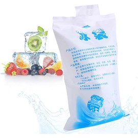10 Piezas Paquetes de Gel Congelador Bolsa de Hielo Gel Bolsas de Enfriamiento de Gel para Alimentos Vegetales Vino Uso Industrial para Mantener Comida Fresca 400ml Paquetes de Gel de Hielo Seco (10)
