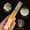 Yak Horn Folding Beard Comb Pocket Comb Portable Pocket Comb