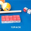 GSE Games & Sports Expert 12-Pack Billiard/Pool Cue Chalks, Billiard