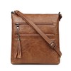 MASINTOR Crossbody Purses for Women, Multi Pocket Casual Crossbody Bag,