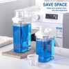 Beruyu Laundry Detergent Dispenser - Refluxable Plastic Liquid Laundry Detergent