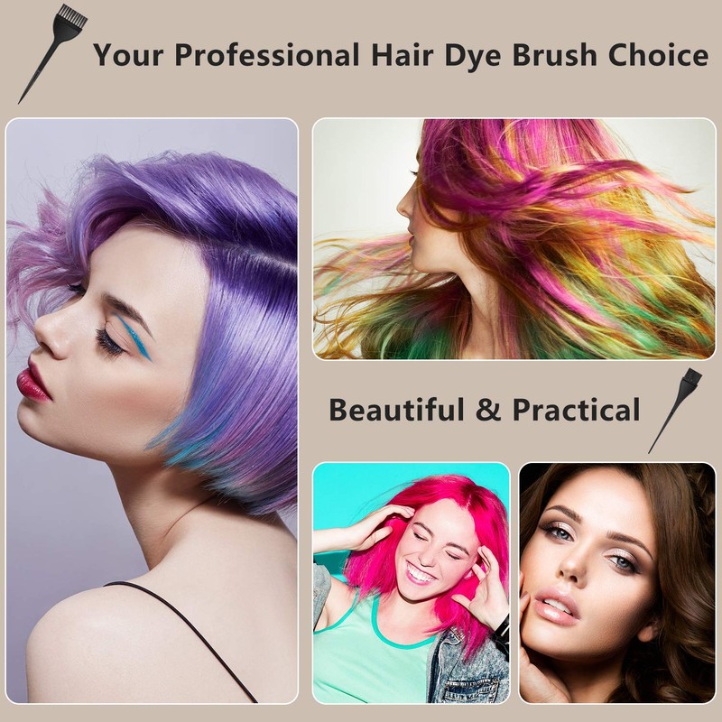 2 Pieces Hair Coloring Brush Hair Dye Tools Set for