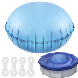 Pool Cushion Winter, Inflatable Pool Cover, Pool Cover Winter, 4 Feet / 120 cm Pool Winter Cover, Suitable for Protection of Swimming Pools in Winter and Bad Weather/Round