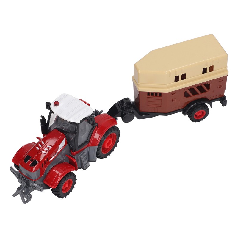 RC Farm Tractor Toy Educational Rechargeable Remote Control Electronic Farm