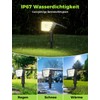 GOLUMUP Solar Spotlight for Outdoor Garden with Motion Sensor, Pack