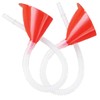 Kichvoe 2 Sets Durable Long Oil Funnels for Fuel Transfer