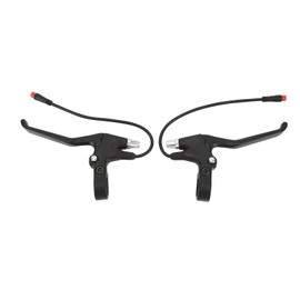 1 Pair Brake Lever Waterproof 2 Pin Electric Scooter Handlebar Brake Lever Aluminum Alloy Scooter Brake Handle Replacement