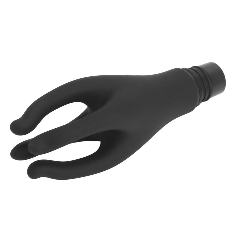 Fascia Massage Head Replaceable Head 4 Fingers Artifical Hand Silicone