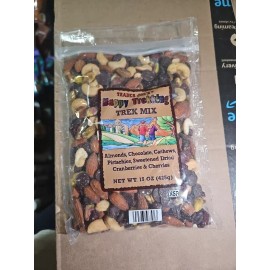 Trader Joe's Trail / Trek Mix - Simply Almond, Cranberries, Cashews 16 oz. Bag