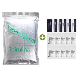 Botederm Spirulina Modeling Mask Pack 1kg+35ml Best Sample Skin Vitality Powerful Moisturizing Soothing Effect / 보떼덤 스피루리나 모델링 마스크팩 1kg+35ml 베스트샘플 피부활력 강력보습 수딩효과