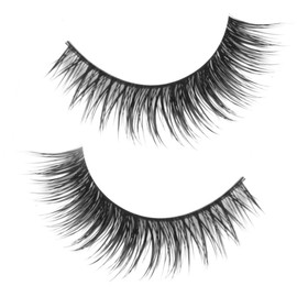 Beavorty Handmade Long Natural Eyelashes Pair of False Lashes Long Individual Wispy Lashes