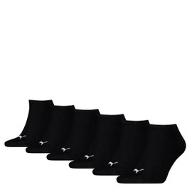 Puma Unisex Sneaker Plain Socks (Pack of 5), Black - New, 47 - 49