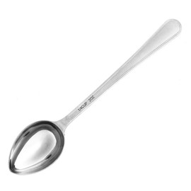 2 oz. (1/4 Cup) Portion Control Solid Spoon, Stainless Steel, Dishwasher Safe Serving Utensils by GET, BSRIM-20