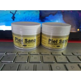 PIEL SANA 2 PACK PIEL SANA ANTI ITCH & SKIN BRIGHTENING CREAM /CREMA  BLANQUEADORA
