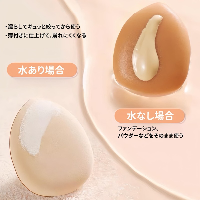 YOYOSOFT Cushion Foundation, Finger Puff Makeup, Disposable, Individually Wrapped, Foundation