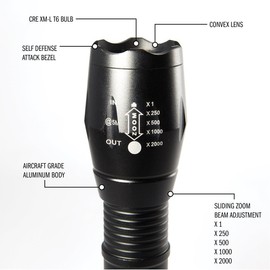 Ghost Vapor GVX-8700 The Original High Powered LED Flashlight