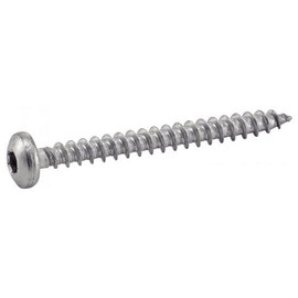 50 x Round Head Chipboard Screws with Reinforced Head 4.0 x 60 mm
