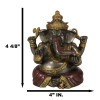 Ebros Eastern Enlightenment Hindu God Ganesha Figurine Ganesh Hinduism Statue