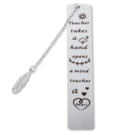 Teachers Graduation Gifts for Teacher Mentor Thank You Gift for Teacher Tutor Teacher Appreciation Bookmark for Men Women Teacher Gifts for Son Daughter Birthday Gifts for Teacher Assistant Bookmarker