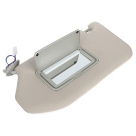 SCITOO Left Driver Side Gray Sun Visor fit for 2013-2018 for Nissan Pathfinder 2014-2017 for Infiniti QX60 2013 for Infiniti JX35 96401-9PB0A