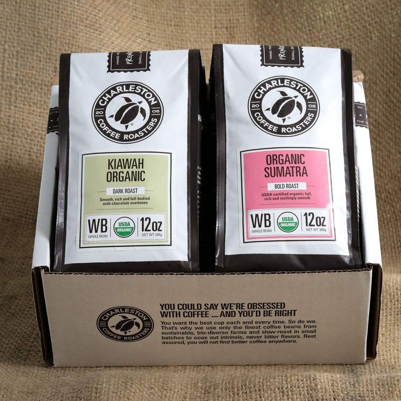 Charleston Coffee Roasters | Specialty Organic Whole Bean Bag |