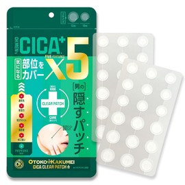 OK CICA Clear Patch 36-Piece Hydrocolloid Patch Spot Patch Point Patch Concealer Patch with Centella Asiatica Extract for Acne Scars Co-developed with G9SKIN
