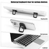 2pcs Flip Computer Keyboard Stand for Desktop, Mini Laptop Cooling