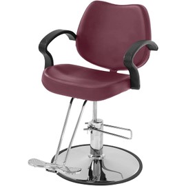 Barber Chair Salon Chair Styling Heavy Duty Hydraulic Pump Beauty Shampoo Hairdressing Chair,Extra Thick Seat and Durable Steel Construction, 360° Rolling Swivel Spa Beauty Equipment for Hair Stylist