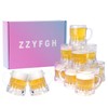 ZZYFGH Mini tazas de cerveza de plástico, mini vasos de