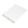 40PCS Gold Napkins Gold Trim Linen Hand Feel Gold Napkins