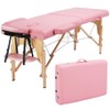 CHRUN Massage Table Portable Wide Massage Bed 84 Inches Spa