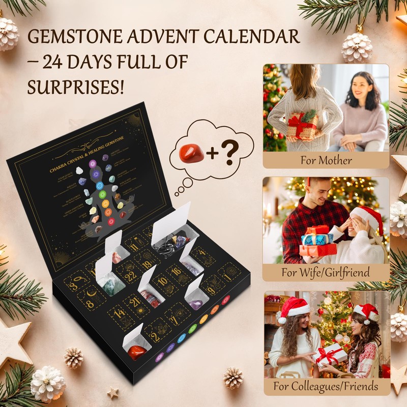 Advent Calendar 2025 Gemstones Adult