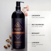 Jack Black Black Reserve Body & Hair Cleanser con cardamomo