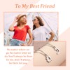 MANVEN Sun and Moon Best Friend Necklace for 2 Matching