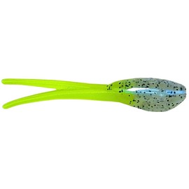 ATX Wicked Shad - Color: ATX Milk/Chart Tail, Size: 1.5”
