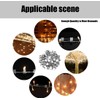 MengMain 180Pcs Gutter Light Hook,Galvanized Gutter Hook Clip,Gutter Light Hangers