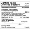 Neanete LED Microwave Appliance Light Bulb for Refrigerator Range Hood