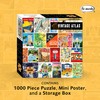 Re-Marks Retro 1000 Piece Puzzle (Vintage Atlas)