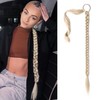 SEIKEA Upgraded Long Braid Ponytail Extension with Elastic Tie Straight